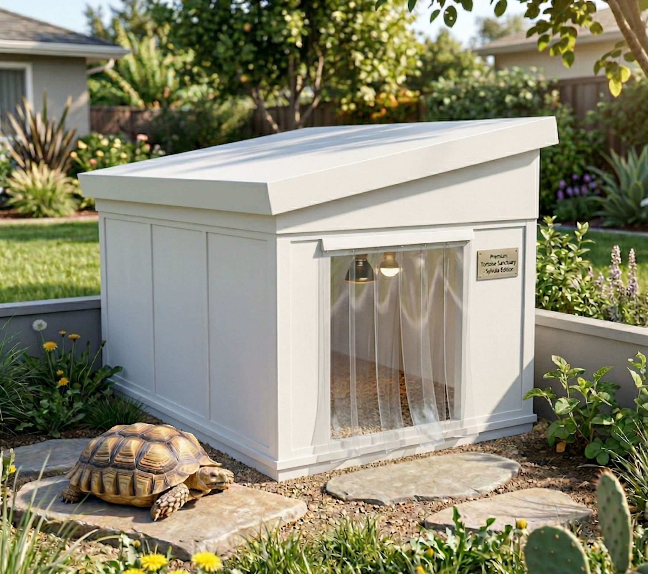 Insulated Apex Reptile Shed